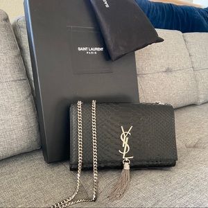 Authentic YSL SAINT LAURENT Medium Kate Tassel Bag